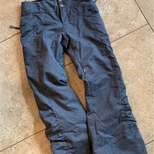 Obermeyer Charcoal Ski Pants